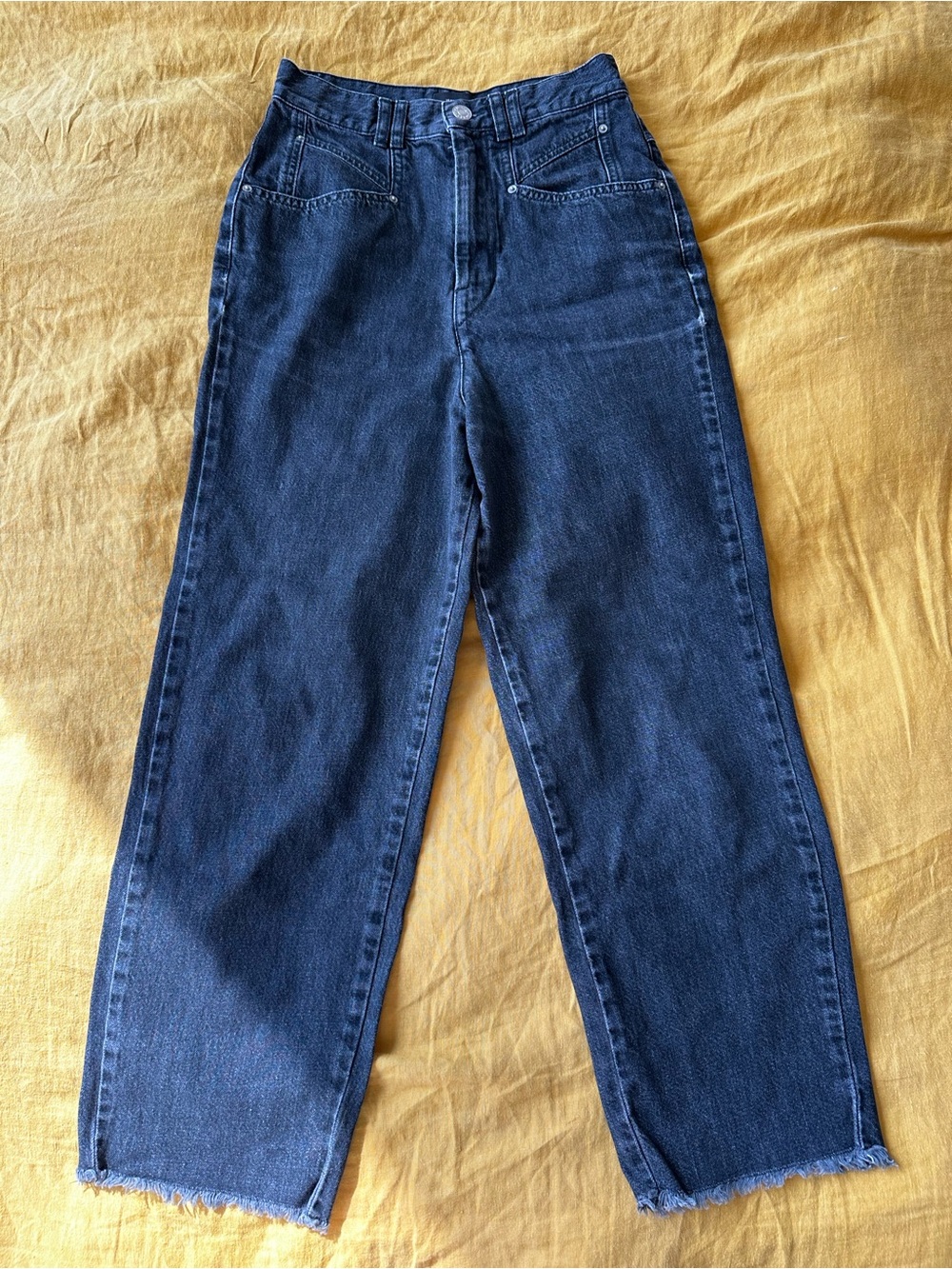 Isabel Marant Black High-Waisted Jeans